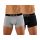 Apple Boxer 2 τεμάχια 0112149 Grey Black - Boxer στο Bodyman