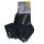 Walk Κάλτσα Ημίκοντη 3Pack V17-02-02-02 Black - Κάλτσες στο Bodyman