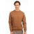 Rebase Ανδρικό Φούτερ Crew Neck 242RTOP-1005 Camel - Φούτερ χωρίς κουκούλα  στο Bodyman