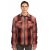 Rebase Ανδρικό Overshirt Sherpa 242RGS-5010 Red Greige - Μακρυμάνικα Πουκάμισα  στο Bodyman