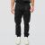 Rebase Ανδρικό Παντελόνι Cargo 252RCCP-4050 Black - Παντελόνια στο Bodyman