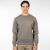Rebase Ανδρικό Φούτερ Crew Neck 252RTOP-1051 Grey - Φούτερ χωρίς κουκούλα  στο Bodyman