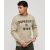 Superdry Hood Crew M2013144A-9XE Workwear Logo Vintage Brown - Φούτερ χωρίς κουκούλα  στο Bodyman