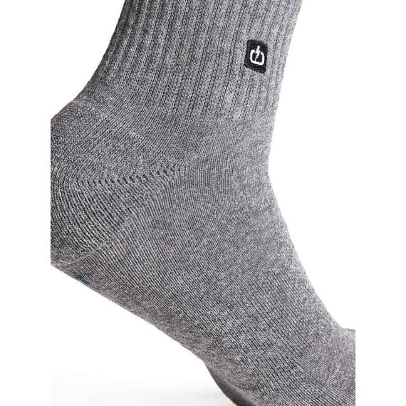Emerson Socks 2Pack 241.EU08.43 Black Grey  Basic Mid Crew - Κάλτσες στο Bodyman