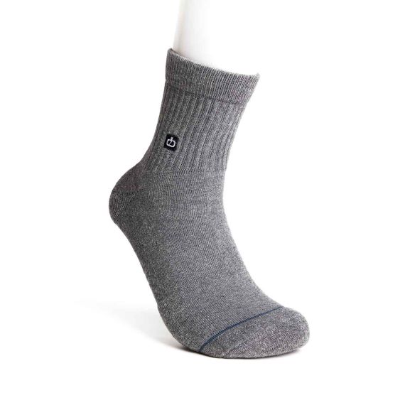 Emerson Socks 2Pack 241.EU08.43 Grey ML Basic Mid Crew - Κάλτσες στο Bodyman