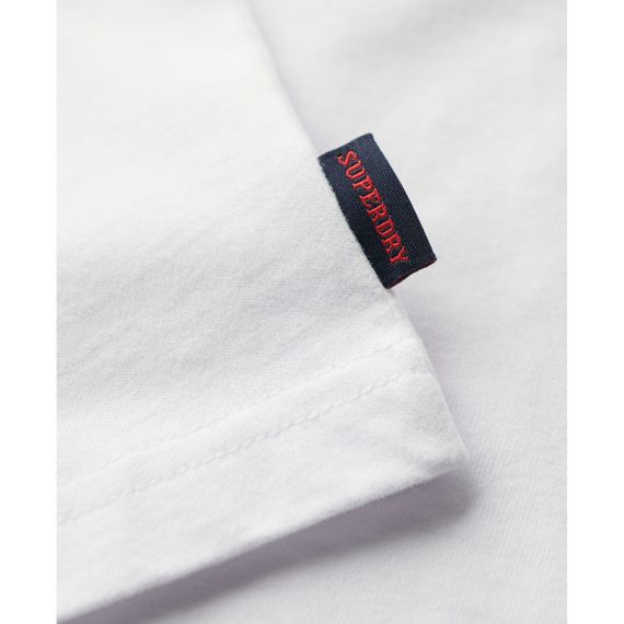 Superdry Ανδρικό T-Shirt M6010857A-01C Essential logo LS Optic - Mακρυμάνικες στο Bodyman