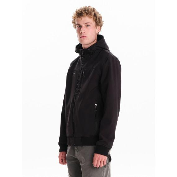 Emerson Ανδρικό Μπουφάν Bonded 242.EM11.10 Black - Μπουφάν στο Bodyman