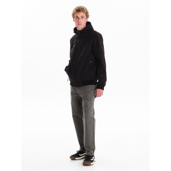 Emerson Ανδρικό Μπουφάν Bonded 242.EM11.10 Black - Μπουφάν στο Bodyman