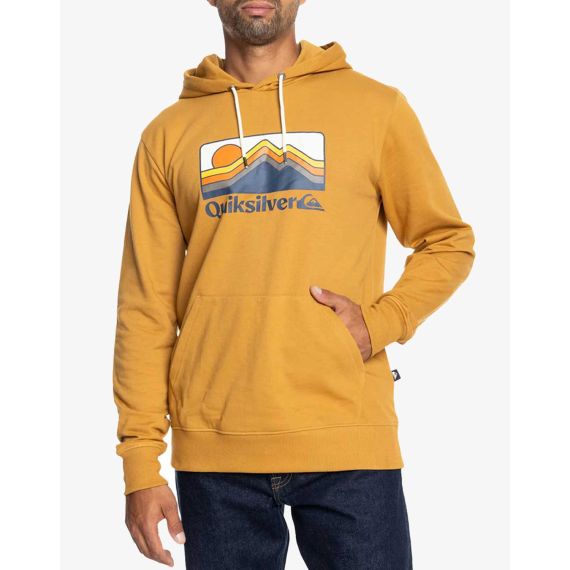 Quiksilver Ανδρικό Φούτερ EQYSF03153-CMT0 Mustard - Φούτερ Κουκούλα  στο Bodyman