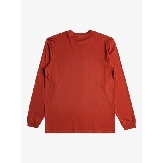 Quiksilver Ανδρικό Μακρυμάνικο T-Shirt EQYZT07909-CQN0 Henna - Mακρυμάνικες στο Bodyman