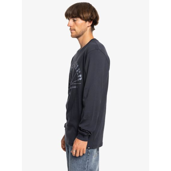 Quiksilver Ανδρικό Μακρυμάνικο T-Shirt EQYZT07909-KTP0 Dark Navy - Mακρυμάνικες στο Bodyman