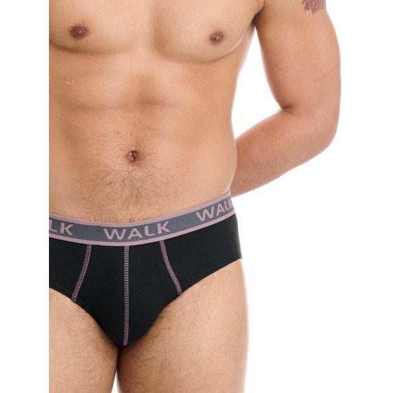Walk Ανδρικά Slip 2Pack W1757-0202 Black ωωωω - Slip στο Bodyman