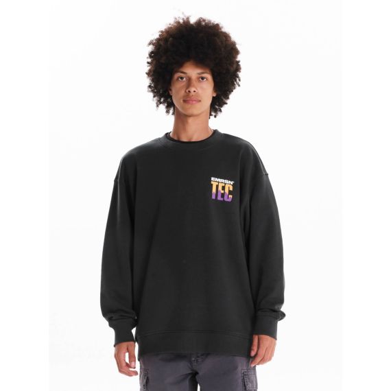 Emerson Ανδρικό Φούτερ Crew Neck 242.EM20.14 Forest - Φούτερ χωρίς κουκούλα  στο Bodyman
