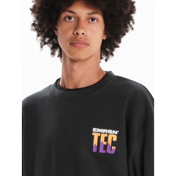 Emerson Ανδρικό Φούτερ Crew Neck 242.EM20.14 Forest - Φούτερ χωρίς κουκούλα  στο Bodyman