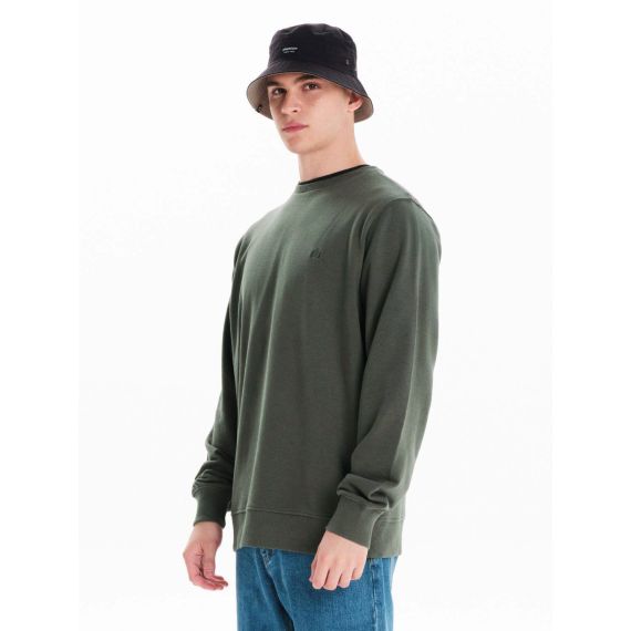 Emerson Ανδρικό Φούτερ Crew Neck 242.EM20.97 Pine Green - Φούτερ χωρίς κουκούλα  στο Bodyman