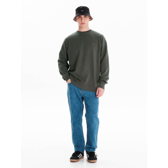 Emerson Ανδρικό Φούτερ Crew Neck 242.EM20.97 Pine Green - Φούτερ χωρίς κουκούλα  στο Bodyman
