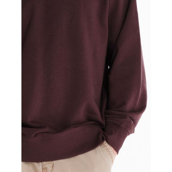 Emerson Ανδρικό Φούτερ Crew Neck 242.EM20.97 Plum - Φούτερ χωρίς κουκούλα  στο Bodyman
