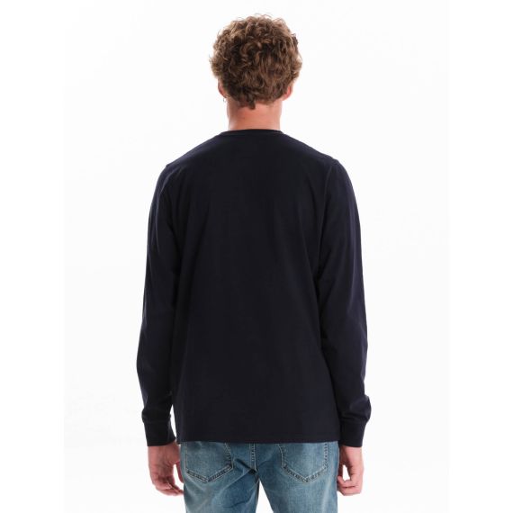 Emerson Ανδρική Μακρυμάνικη Μπλούζα 242.EM31.201 Navy Blue - Mακρυμάνικες στο Bodyman
