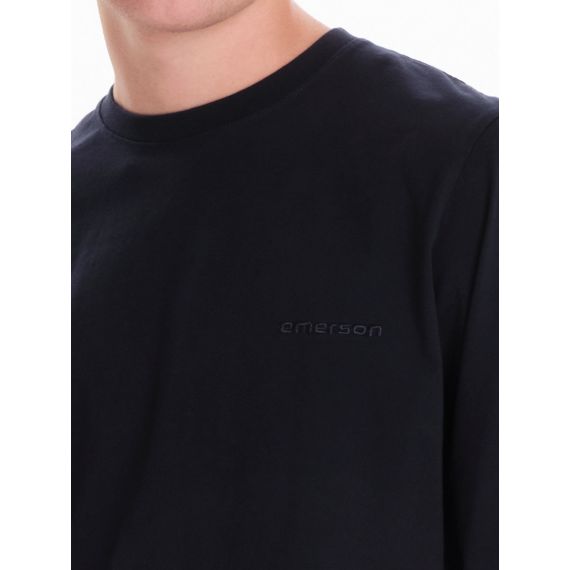Emerson Ανδρική Μακρυμάνικη Μπλούζα 242.EM31.201 Navy Blue - Mακρυμάνικες στο Bodyman
