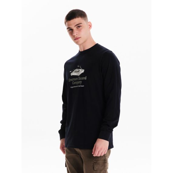 Emerson Ανδρική Μακρυμάνικη Μπλούζα 242.EM31.22 Navy Blue - Mακρυμάνικες στο Bodyman