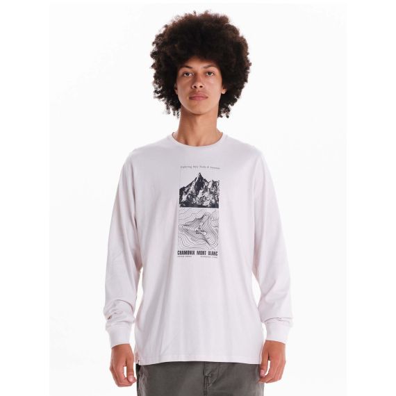 Emerson Ανδρική Μακρυμάνικη Μπλούζα 242.EM31.31 Off White - Mακρυμάνικες στο Bodyman