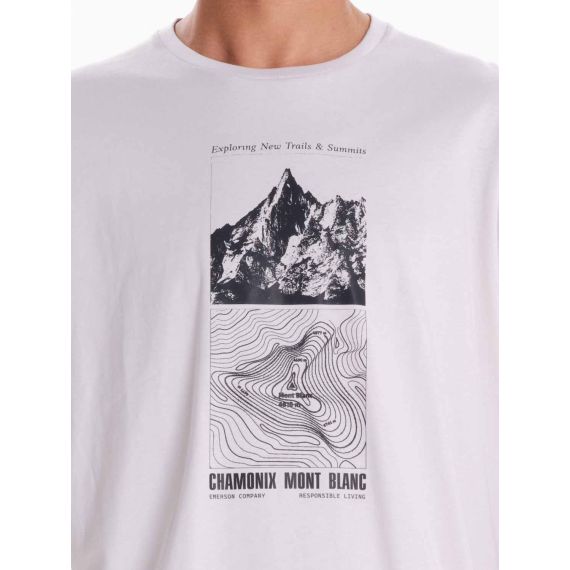 Emerson Ανδρική Μακρυμάνικη Μπλούζα 242.EM31.31 Off White - Mακρυμάνικες στο Bodyman