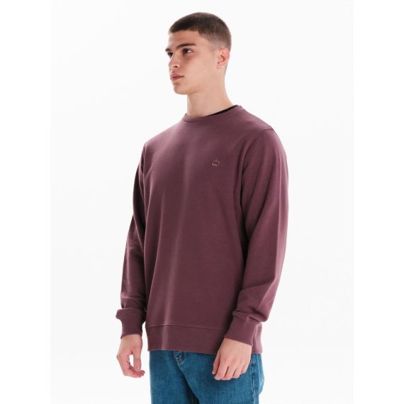 Emerson Ανδρικό Φούτερ Crew Neck 242.EM20.97 Dusty Mauve - Φούτερ χωρίς κουκούλα  στο Bodyman
