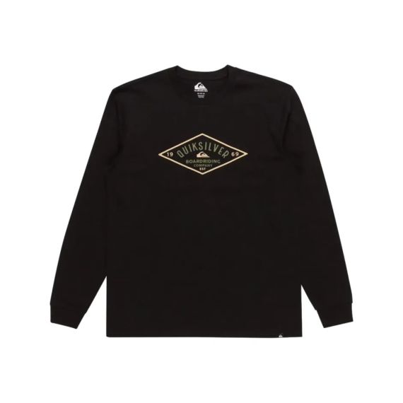 Quiksilver Ανδρικό Μακρυμάνικο T-Shirt EQYZT07985-KVJ0 Black - Mακρυμάνικες στο Bodyman