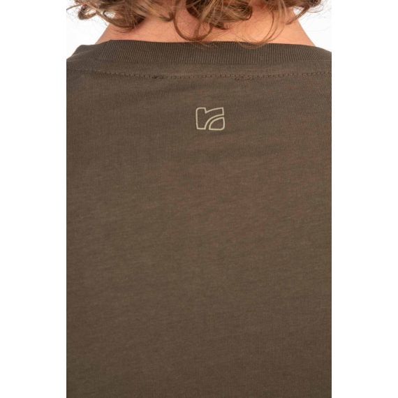 Rebase Ανδρικό Μακρυμάνικο T-Shirt 242RTS-9000 Khaki - Mακρυμάνικες στο Bodyman
