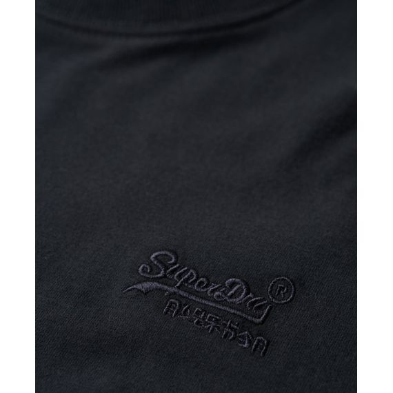 Superdry Ανδρικό T-Shirt M6010857A-98T Essential logo LS Eclipse Navy - Mακρυμάνικες στο Bodyman