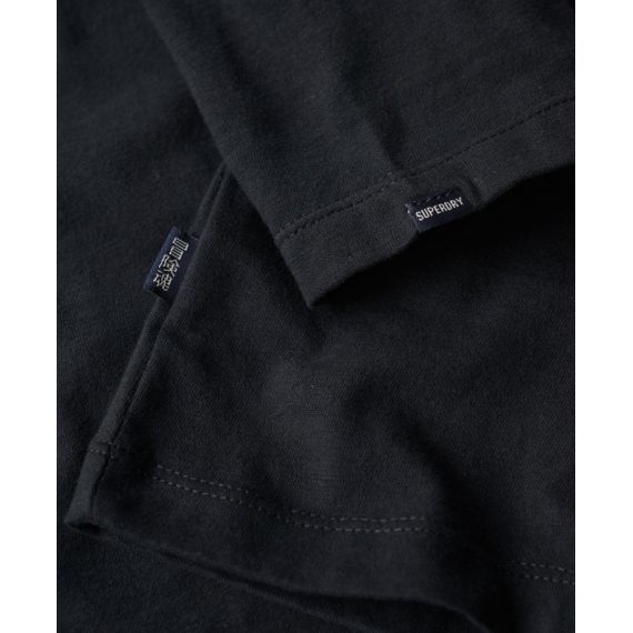 Superdry Ανδρικό T-Shirt M6010857A-98T Essential logo LS Eclipse Navy - Mακρυμάνικες στο Bodyman