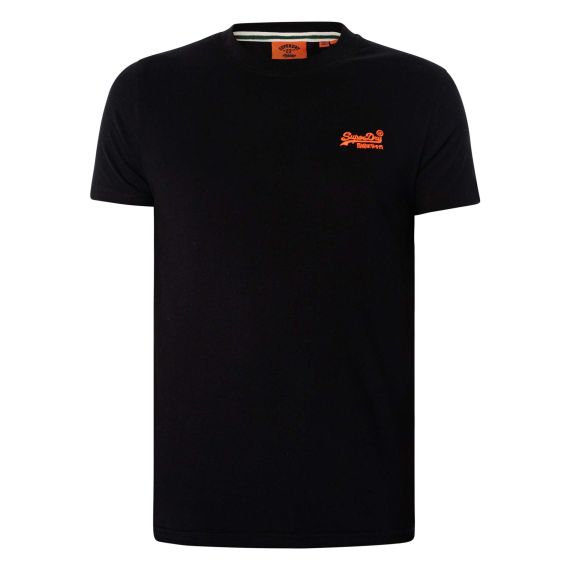 Superdry Ανδρικό T-Shirt M1011245A-A0C Essential Logo EMB Black - T-Shirt  στο Bodyman