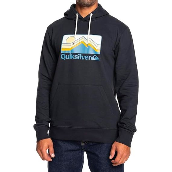 Quiksilver Ανδρικό Φούτερ EQYSF03153-KVJ0 Gradient Mountains Black - Φούτερ Κουκούλα  στο Bodyman