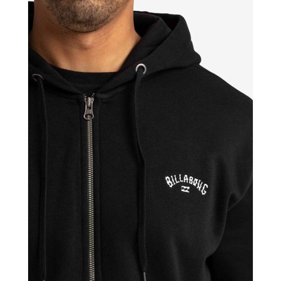 Billabong Ανδρική Ζακέτα Φούτερ EBYFT00108-BLK Arch Black - Ζακέτες στο Bodyman