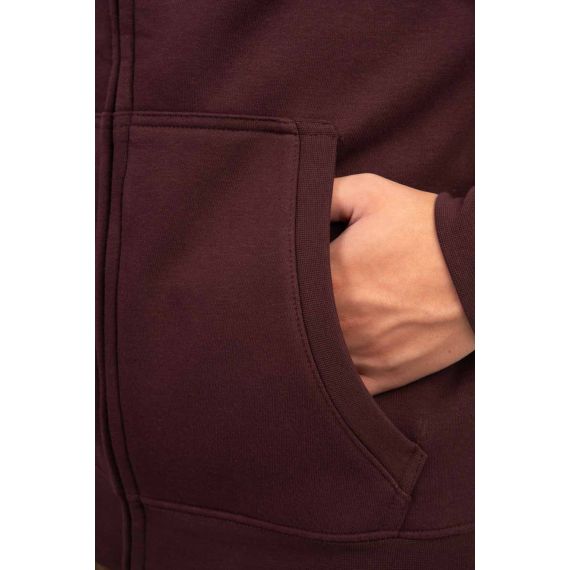 Rebase Ανδρική Ζακέτα Φούτερ 242RTOP-1000 Aubergine - Ζακέτες στο Bodyman