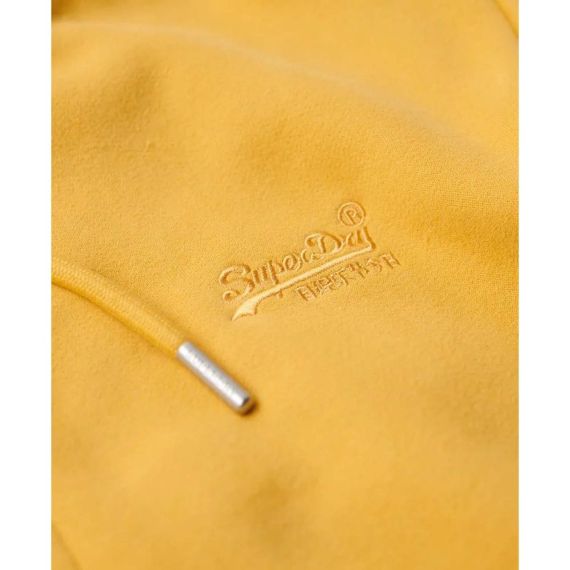Superdry Ανδρική Ζακέτα Φούτερ M2013116A-ZW9 Essential Logo Winter Gold - Ζακέτες στο Bodyman