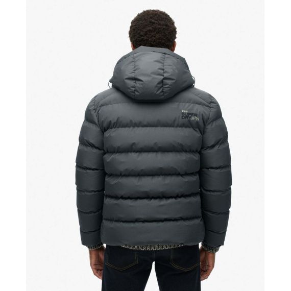 Superdry Ανδρικό Μπουφάν Puffer M5011905A-PIJ Ebony - Μπουφάν στο Bodyman