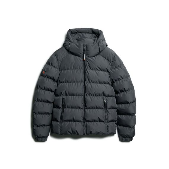 Superdry Ανδρικό Μπουφάν Puffer M5011905A-PIJ Ebony - Μπουφάν στο Bodyman