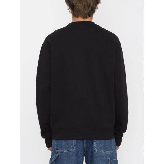 Volcom Ανδρικό Φούτερ Crew Neck A4612402-BLK Single Stone Black - Φούτερ χωρίς κουκούλα  στο Bodyman