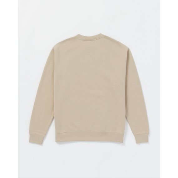 Volcom Ανδρικό Φούτερ Crew Neck A4632403-LKH Watanite L.Khaki - Φούτερ χωρίς κουκούλα  στο Bodyman