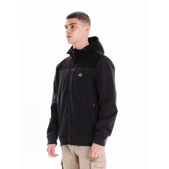 Emerson Ανδρικό Μπουφάν Bomber 242.EM10.18 Ebony Black ωωωω - Μπουφάν στο Bodyman