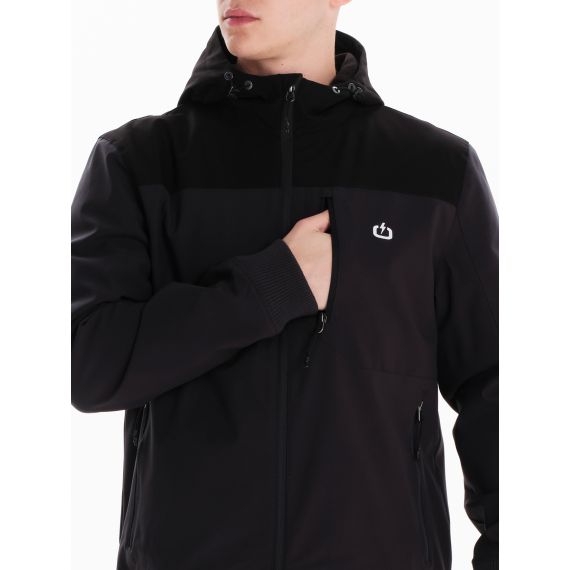 Emerson Ανδρικό Μπουφάν Bomber 242.EM10.18 Ebony Black ωωωω - Μπουφάν στο Bodyman
