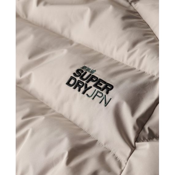 Superdry Ανδρικό Μπουφάν Puffer M5011905A-7M0 Chateau Grey - Μπουφάν στο Bodyman