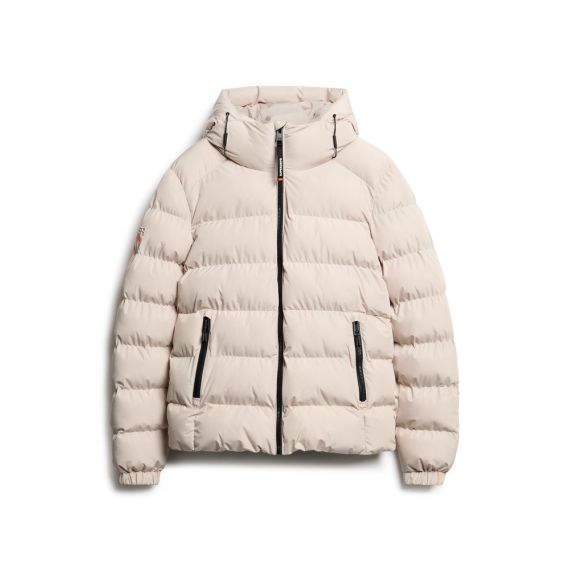 Superdry Ανδρικό Μπουφάν Puffer M5011905A-7M0 Chateau Grey - Μπουφάν στο Bodyman