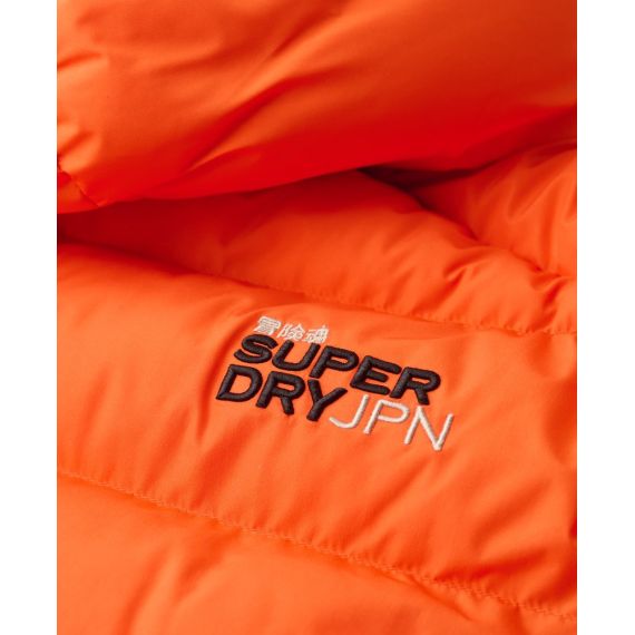 Superdry Ανδρικό Μπουφάν Puffer M5011905A-WZT Orange - Μπουφάν στο Bodyman