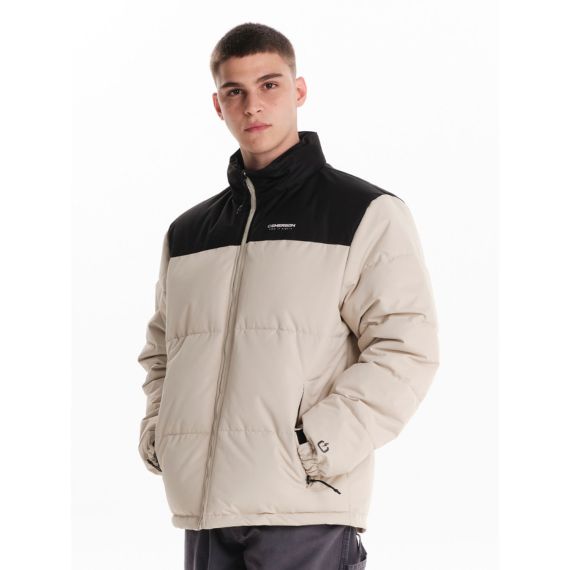 Emerson Ανδρικό Μπουφάν Puffer 242.EM10.79 Ecru Black - Μπουφάν στο Bodyman