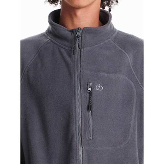 Emerson Ανδρική Ζακέτα Fleece 242.EM29.14 Grey - Ζακέτες στο Bodyman