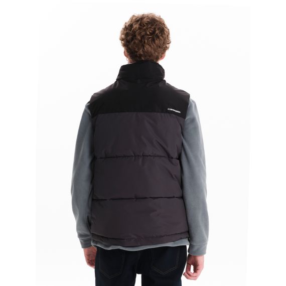 Emerson Ανδρικό Μπουφάν Αμάνικο 242.EM10.78 Ebony Black - Μπουφάν στο Bodyman
