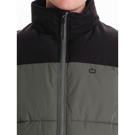 Emerson Ανδρικό Μπουφάν Αμάνικο 242.EM10.78 Olive Black - Μπουφάν στο Bodyman