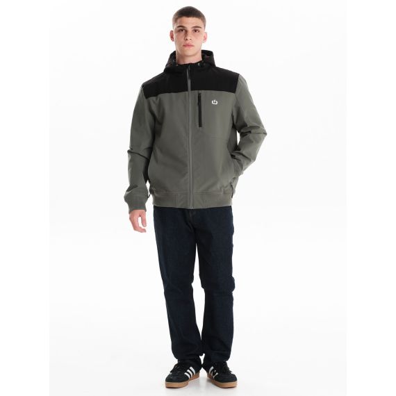 Emerson Ανδρικό Μπουφάν Bomber 242.EM10.18 Olive Black - Μπουφάν στο Bodyman